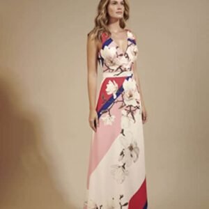 Vestida Longo Estampado