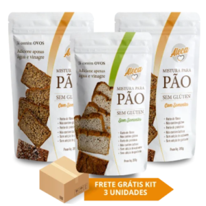 KIT DUAS MISTURAS COM SEMENTES E UMA MISTURA SEM SEMENTES