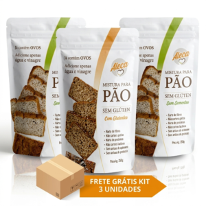 2 sem sementes e 1 com