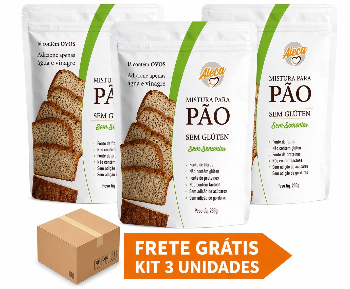 mistura sem sementes