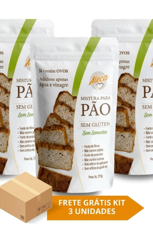 3 misturas sem sementes