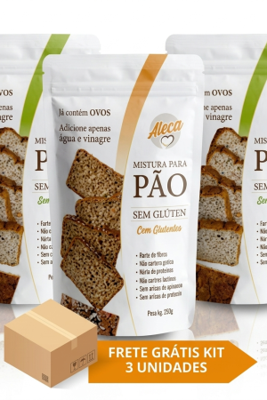 2 sem sementes e 1 com